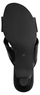 Produktbild von MARCO TOZZI Damen Pantolette Knoten Queenie 2-27202-46, Größe:39 EU, Farbe:Schwarz