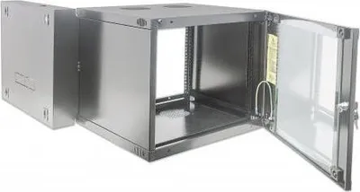 Immagine prodotto di Intellinet 713818 Intellinet Wandverteiler 15HE 540x450mm Schwenkrahmen grau