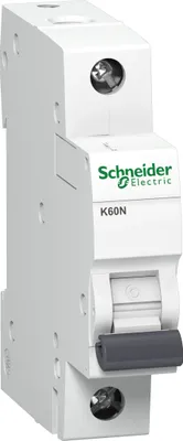 Zdjęcie produktu dla Schneider Electric A9K01116, Miniaturowy wyłącznik, Typu B, 6000 A, IP20