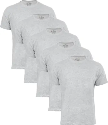 Produktbild von Cotton Prime® 5er Pack T-Shirt Basic O-Neck XXL Grau