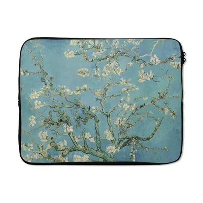 Produktbild von MuchoWow® Laptop Hülle 17 Zoll Laptoptasche Van Gogh - Mandelblüte - Alte Meister - Kunst - Vintage - Zipper - Schutzabdeckung