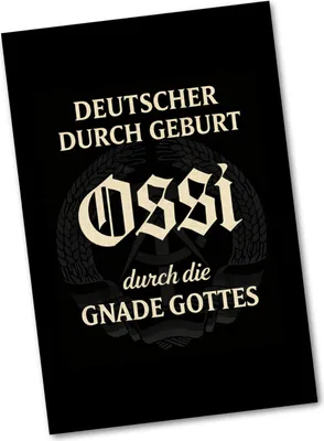 Produktbild von Ossi durch die Gnade Gottes Souvenir Souvenir Magnet