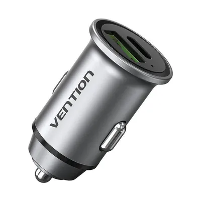 Produktbild von Vention FFBH0, Auto, Zigarettenanzünder, 20 V, Grau
