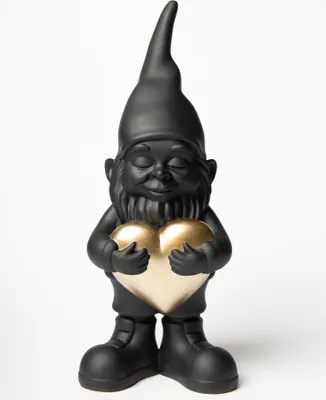 Image de Statue noire de l'amoureux des nains