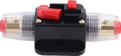 Imagen del producto de Interruptor automático, interruptor automático para automóviles, interruptor automático, soporte para fusibles, interruptor de restablecimiento manual