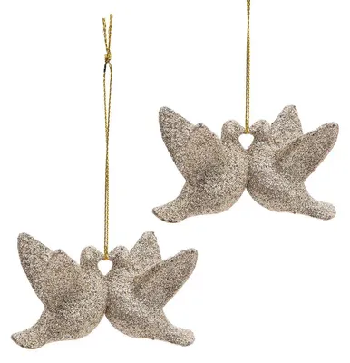 Immagine prodotto di Decorazione da appendere, coppia di uccelli