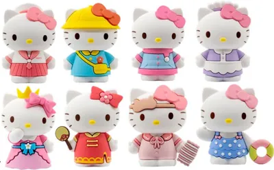 Image de Yume Toys Hello Kitty Différentes figurines Multicolore One Size