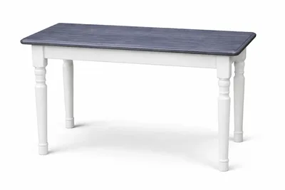 Produktbild von Esstisch Küchentisch Tisch Kiefer massiv Restaurant Holz Speisetisch in versch. Größen (50x70, Grau/Blau)