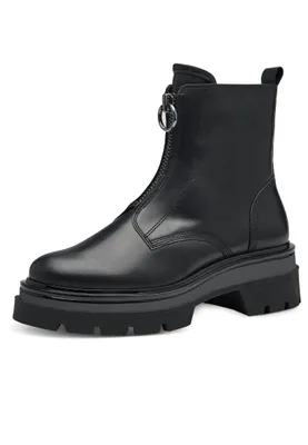 Produktbild von Tamaris Damen Plateaustiefeletten 16407-37, 16407-38, 16407-39, 16407-40, 16407-41, 16407-42, 16408-36, 16408-37, 16408-38, 16408-39, 16408-40, 16408-41 TAM-1-25413-41 BLACK LEATHER 40 [Schuhe Frau]