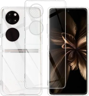 Produktbild von Schutzhülle für Huawei P50 Pocket Hülle Transparent Slim Cover Clear Case
