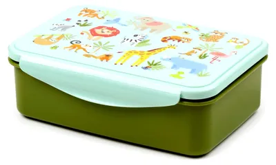 Produktbild von Lunchbox mit Clipverschluss - Tiere