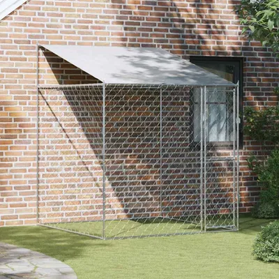 Produktbild von Möbel Hundekäfig 200 x 200 x 258 cm Stahl und PE - Sonstiges Hundezubehör 42009131