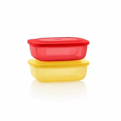 Produktbild von Tupperware Kühlschrank 2 x 500 ml Frische-Turm Dose Behälter