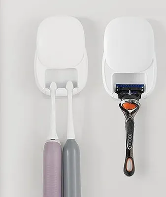 Produktbild von UV -Zahnbürste Desinfektionshalter, intelligenter Induktionsterilisator, Wandhalterung, Familienunfekte, Reiniger verschiedener Zahnbürsten (weiß)