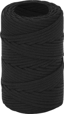 Produktbild von vidaXL Bootsseil Schwarz 2 mm 100 m Polypropylen