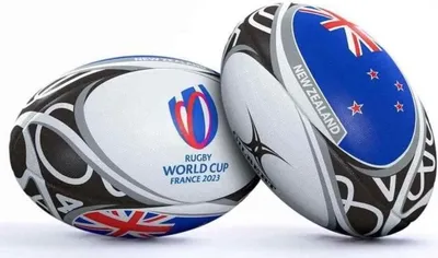 Produktbild von Rugbyball – Neuseeland – GILBERT – Replik RWC2023 – Größe 5