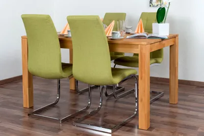 Produktbild von Esstisch Wooden Nature 117 Kernbuche massiv geölt - 140 x 90 cm (B x T)