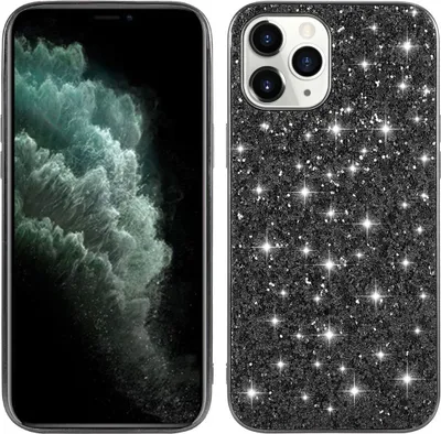 Produktbild von König Design Hülle kompatibel mit Kunststoff Soft Handyhülle - Handy Case Schwarz