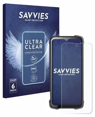 Produktbild von 6x Für Cubot King Kong 9 Schutzfolie Savvies Displayschutz Display Schutz Folie Klar Transparent