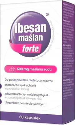 Zdjęcie produktu dla Ibesan Maślan Forte, 60 kapsułek