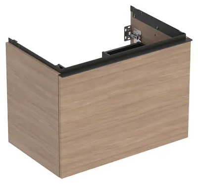 Produktbild von Geberit Acanto Unterschrank für Waschtisch, 1 Schublade und 1 Innenschublade, wandhängend, 740x541x475mm, 503.004.JH.1