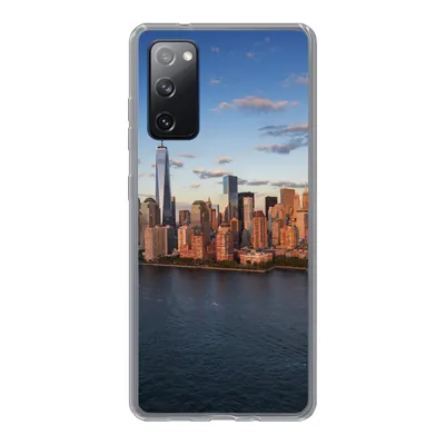 Produktbild von MuchoWow® Handyhülle Schutzhülle Hülle für Samsung Galaxy S20 FE New York - Skyline - Boot Silikon Softcase Handy Hülle - Abdeckung