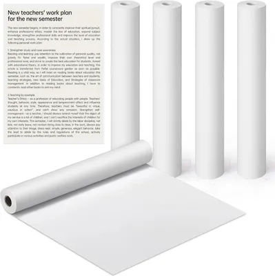 Zdjęcie produktu dla Papier termiczny, 5 rolek, szerokość 80 mm, do paragonów