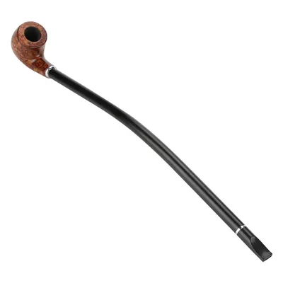 Produktbild von Exquisite lange braune Griff hölzerne Tabak Zigarette Rauchpfeife CF5012