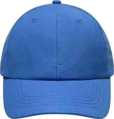 Produktbild von Sportliche 8 Panel Cap aus weicher Microfaser royal, Gr. one size