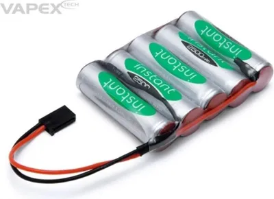 Productafbeelding van Oplaadstation 6V 2500mAh NiMH, geschikt voor snelladen en platliggende batterijen
