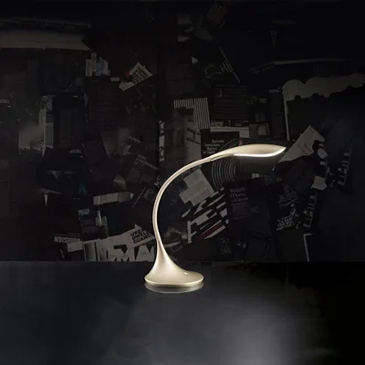 Immagine prodotto di Lampada Da Scrivania Moderna Puddy Acrilico Oro Led 4,5W 3000K