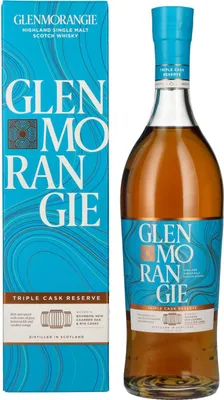 Image de Glenmorangie Triple Cask Reserve Highland Single Malt 40% Vol. 0,7l en boîte cadeau