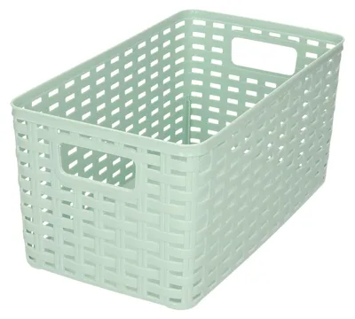 Produktbild von PlasticForte Aufbewahrungskorb/Schrankkorb - Kunststoff - mintgrun - 5L