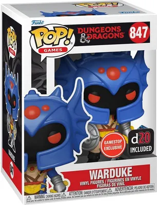 Produktbild von Dungeons & Dragons - Warduke 847 Special Edition D20 included - Funko Pop! - Vinyl Figur