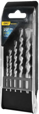 Obrázok produktu pre Deli Tools Vrtáky do muriva Edh-Jgz005-Ed1