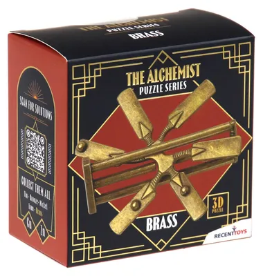 Obrázek produktu pro Hádanka Recent Toys The Alchemist Brass, obtížnost 3,5/5