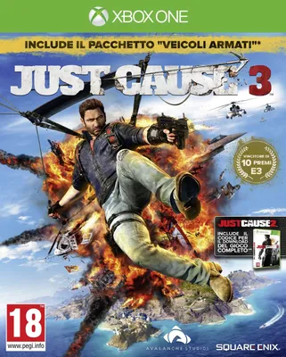 Produktbild von Square Enix Just Cause 3 Day One Edition, Xbox One, Xbox One, Physische Medien, Action/Abenteuer, Avalanche Studios, 01/12/2015, M (Reif)