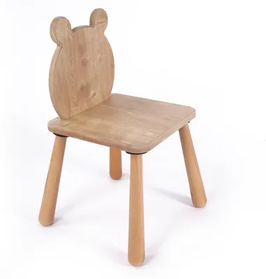 Image de CALICOSY - Chaise pour enfant dossier ourson L30 cm - MAEL