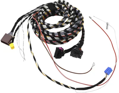 Image de Faisceau de câbles original Kufatec Adaptateur DSP Amplificateur pour VW Golf 4 Bora Passat B5