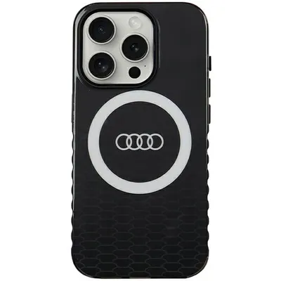 Image de Audi Iml Big Logo Magsafe Case Iphone 15 Pro 6.1 Czarny/Black Hardcase Au-Imlmip15P-Q5/D2-Bk