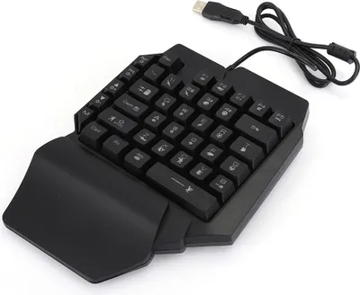 Zdjęcie produktu dla Klawiatura jednoręczna do PUBG Komputerowe mechaniczne akcesorium do gier z przyciągającym wzrok podświetleniem