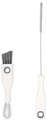 Reinigungsbürsten-Set für Deckel und Flaschen, 2-teilig