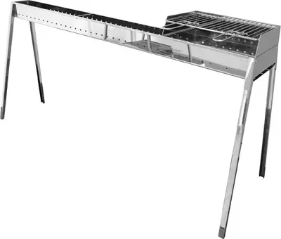 Image de LISA - Milano cuiseur de brochettes 100+40+ Set d'accessoires de cloison - Steel Line