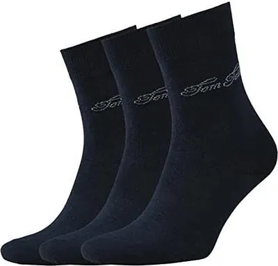Zdjęcie produktu dla Skarpety damskie TOM TAILOR 3-pack - Basic, jednolity kolor Navy 35-38