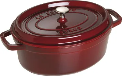 Produktbild von Staub Guss Cocotte, oval Grenadine 29 cm