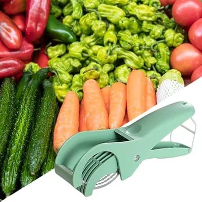 Produktbild von Manueller Gemüse- und Eierschneider | Wiederverwendbares Küchenwerkzeug, tragbares Schneidegerät für Haushalt, Picknick, Camping und Restaurants