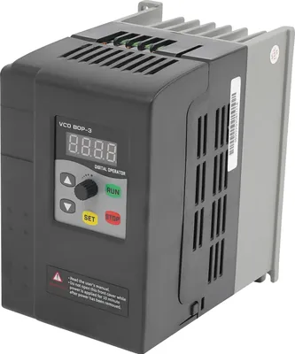 Produktbild von Frequenzumrichter, einstellbarer Frequenzbereich, integrierte Sicherheitsfunktionen, schwarz
