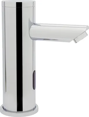 Produktbild von Waschtischarmatur, berührungslose Ausführung, modernes Design, Silber