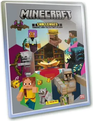 A collage of Minecraft characters and creatures arranged in a hexagonal pattern on a light gray background.