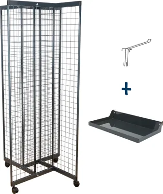 Produktbild von Metalldrehständer mit Zubehör